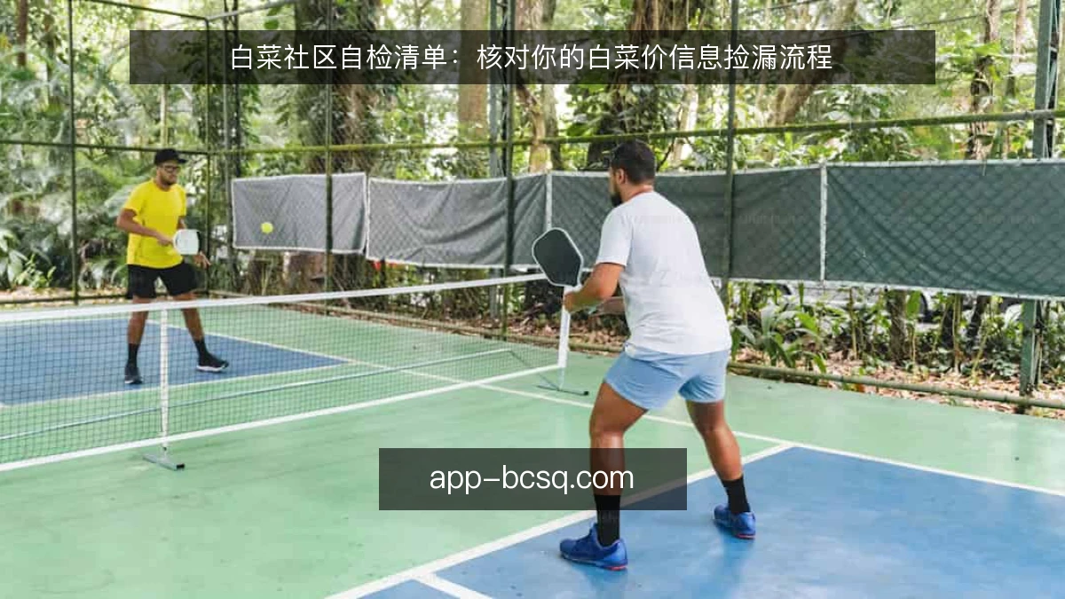 白菜社区自检清单：核对你的白菜价信息捡漏流程