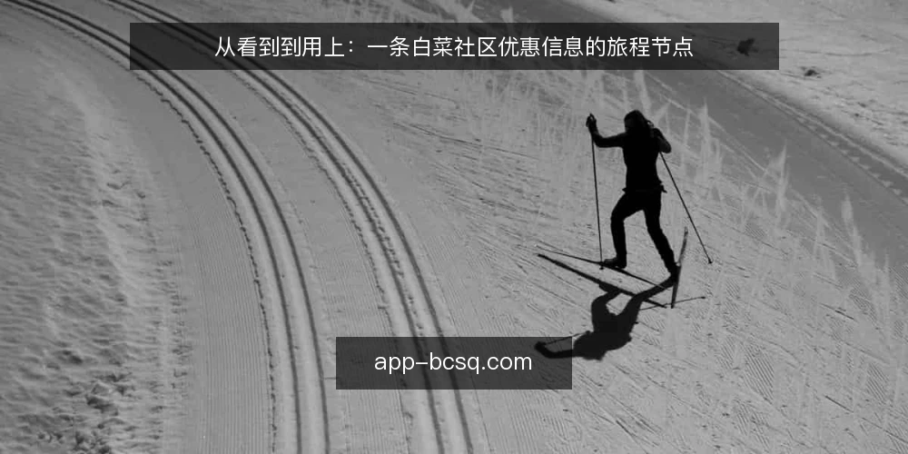 从看到到用上：一条白菜社区优惠信息的旅程节点 — 场景切入：一条白菜价信息在群里刷屏之后 配图