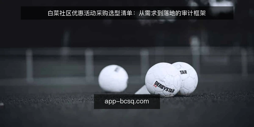 白菜社区优惠活动采购选型清单：从需求到落地的审计框架 — 为什么现在要做一次渠道审计 配图